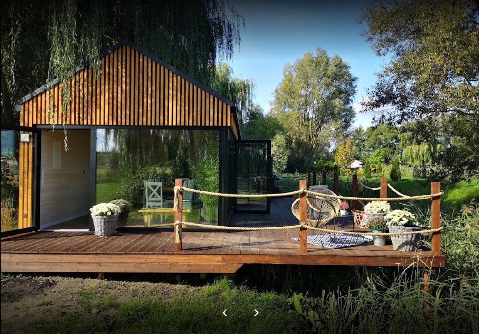 Domek fiński z sauną Domek fiński z sauną